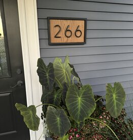 House Number Wood Sign