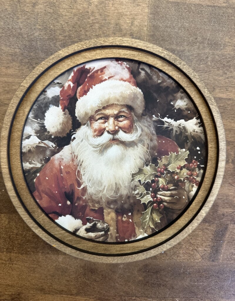 Round framed Art