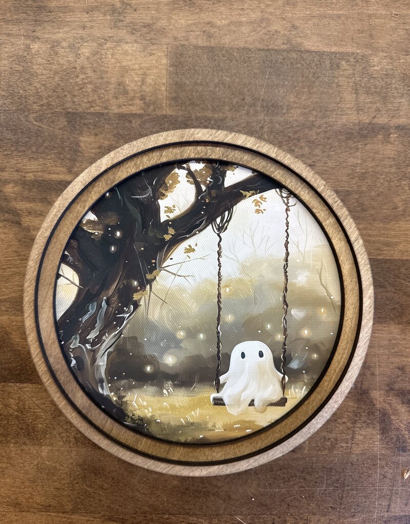 Round framed Art