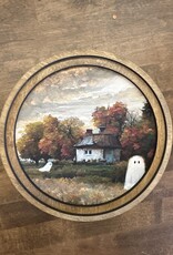Round framed Art