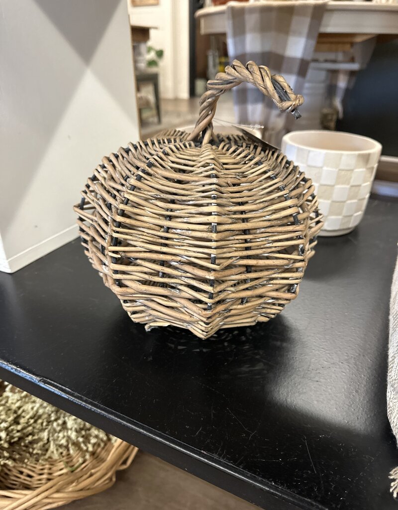 Fall Willow Pumpkin, 9.8"