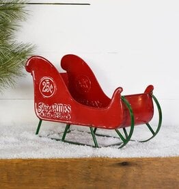 13" Tin Sleigh