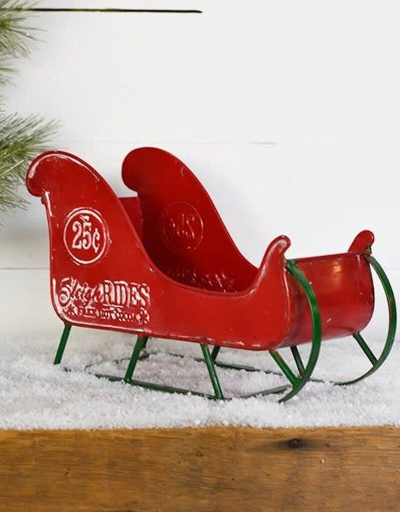 13" Tin Sleigh