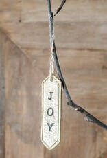 Gold Joy Tag Ornament