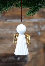 Gold Winged Angel Ornament