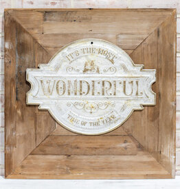 Gold Brush Wonderful Sign