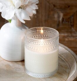 LED Beaded Glass Candle