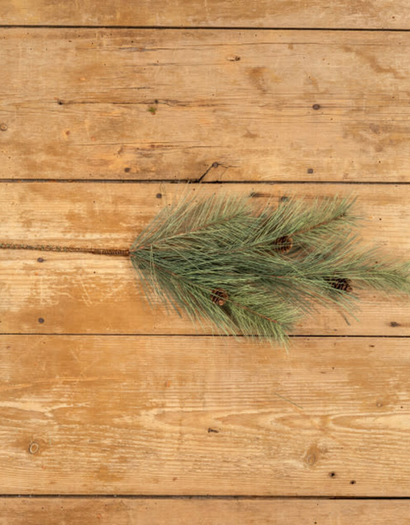 24" LONG NEEDLE PINE SPRAY