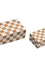 Beige/Wht Display Box