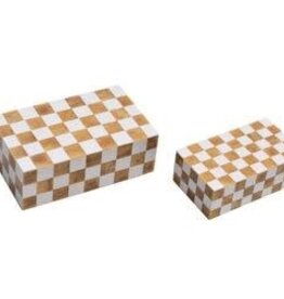 Beige/Wht Display Box