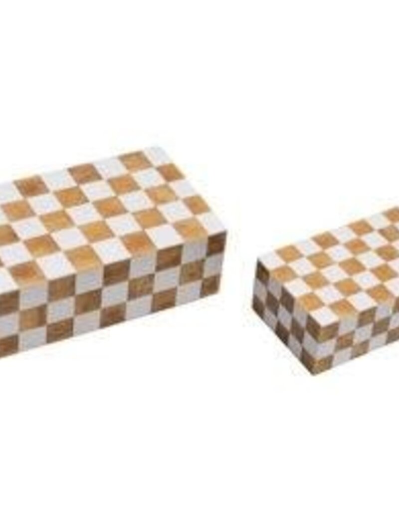 Beige/Wht Display Box