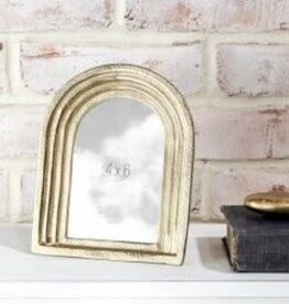 4x6 Gold Arch Photo Frame