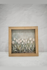 Noelle Wood Sign 7x7, Dark Walnut