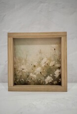 Raelyn wall decor, 7x7, dark walnut