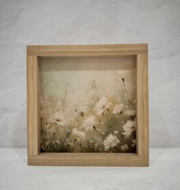 Raelyn wall decor, 7x7, dark walnut