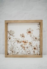 Esme spring sign, 7x7, Dark Walnut