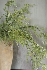 39" Soft Green Tea Leaf Branch
