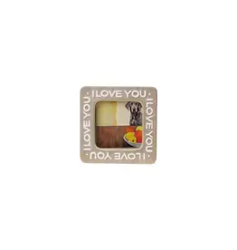 I love you Photo Frame, 3-1/2" Square Photo