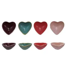 Stoneware Heart Shaped Dish