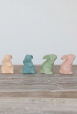 Stoneware Rabbit, Matte Finish, 4 Colors