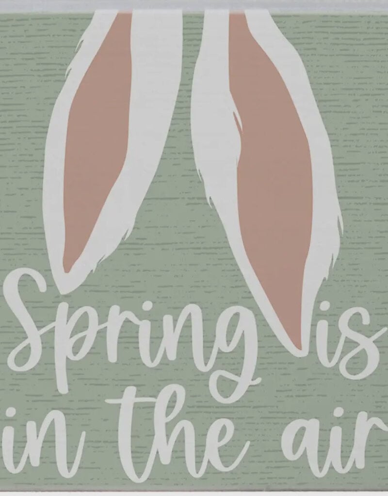 Spring Block Signs 5"x5"