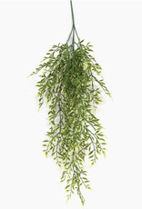 Cream Tipped Smilax Hanging Bush, 33"
