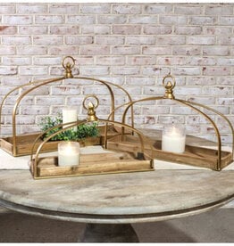 Wood/Metal Displayer Rectangle