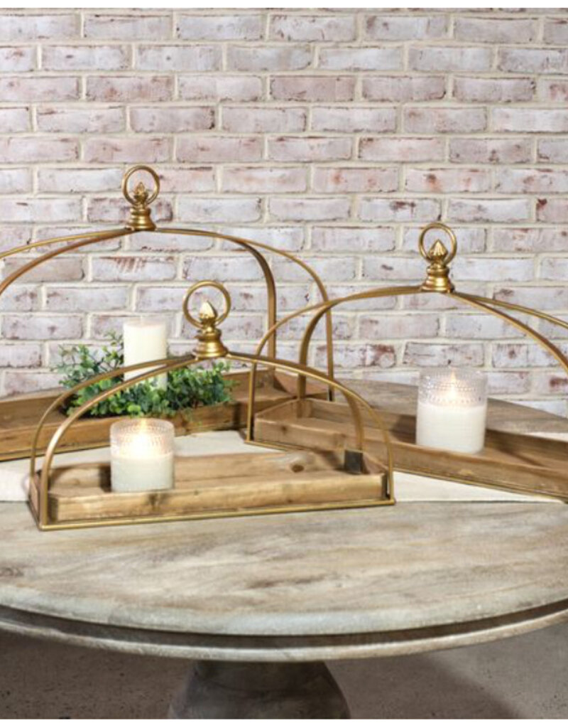 Wood/Metal Displayer Rectangle