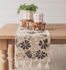 Modern Botanical Table Runner