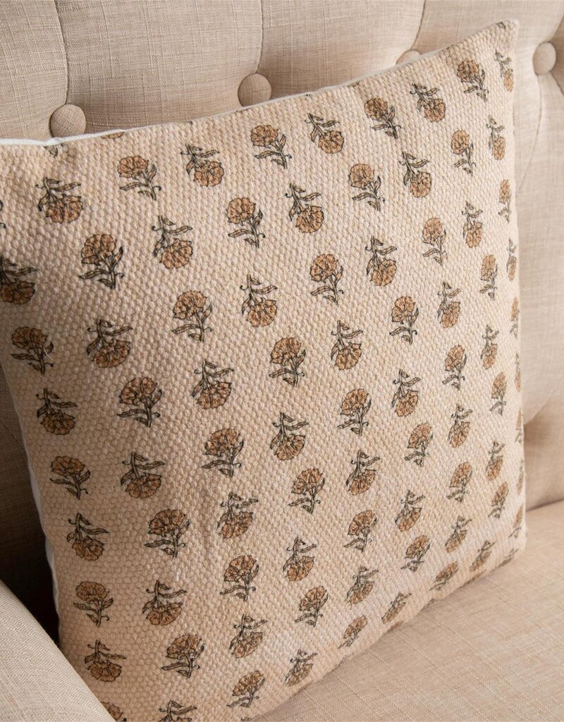 Mustard Floral, Pillow