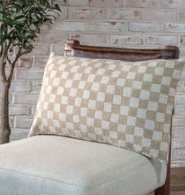 14 X 24 SANDY CHECK PILLOW