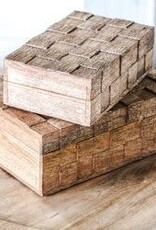 Wood Weave Box