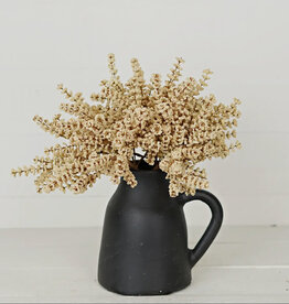 14" Cream Millet Berry Bush