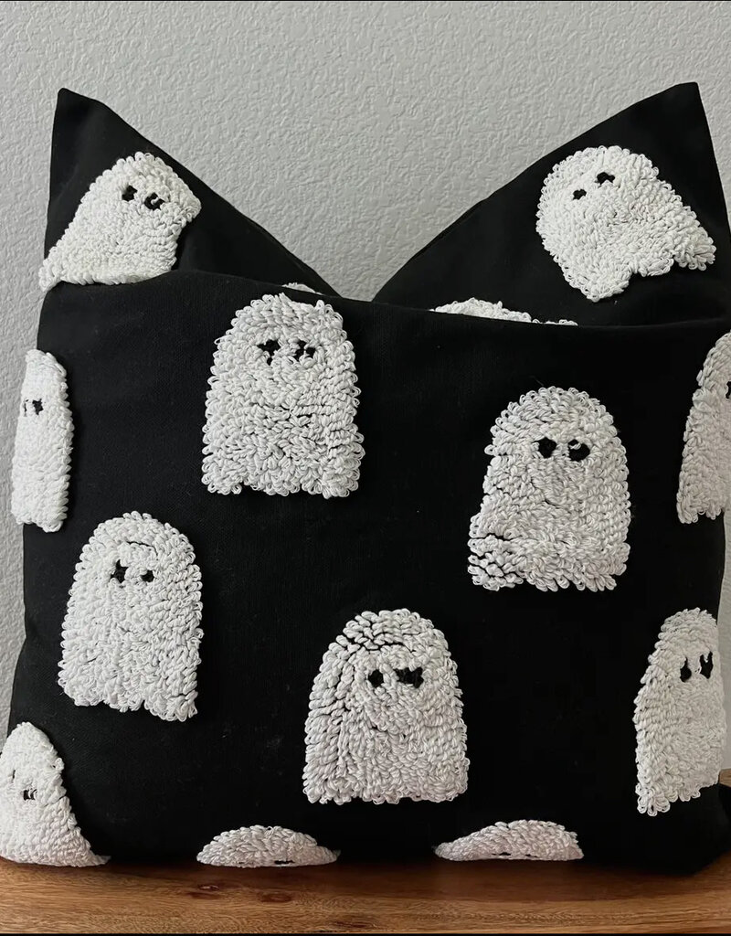 Halloween Ghost Throw Pillow Cover