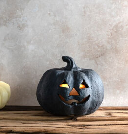 6.5" Terracotta J-O-L Pumpkin