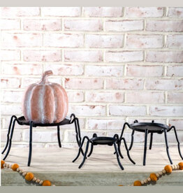 Black Metal Spider Stands