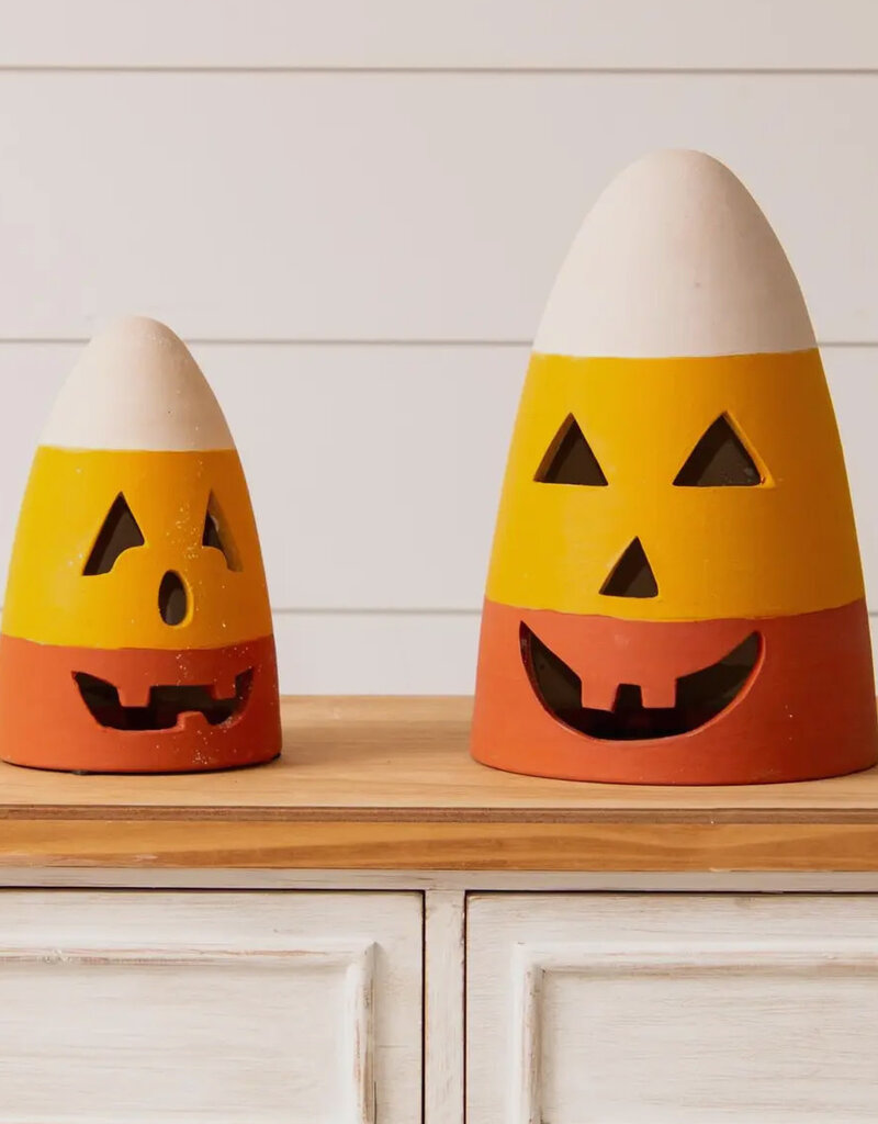 Candy Corn Jack O' Lanterns