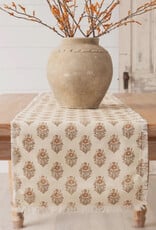 72" Block Print Silhouette Print Table Runner