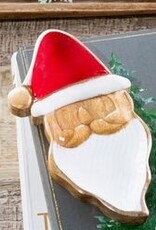 Wood Santa Dish