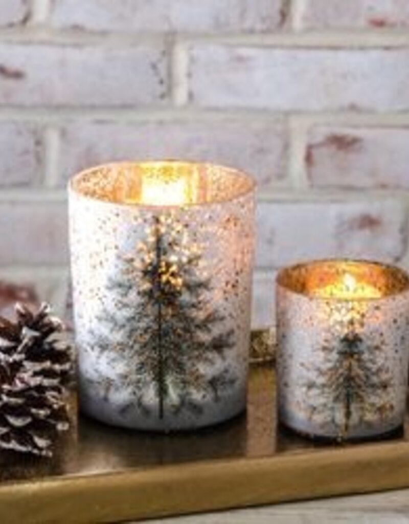 Gold Tree Dots Lantern