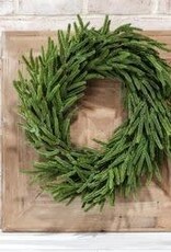 22" PINE WREATH