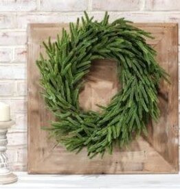 22" PINE WREATH