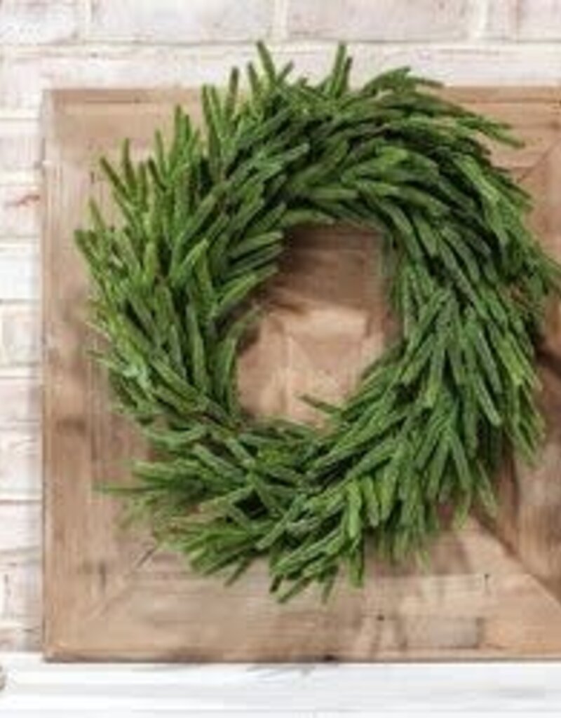 22" PINE WREATH