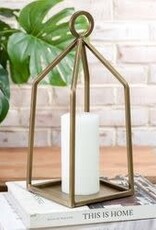 Single Modern Brass Cage