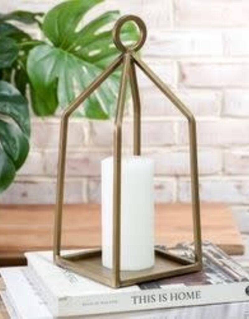 Single Modern Brass Cage