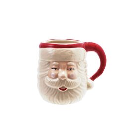 Santa Head Shaped Mug