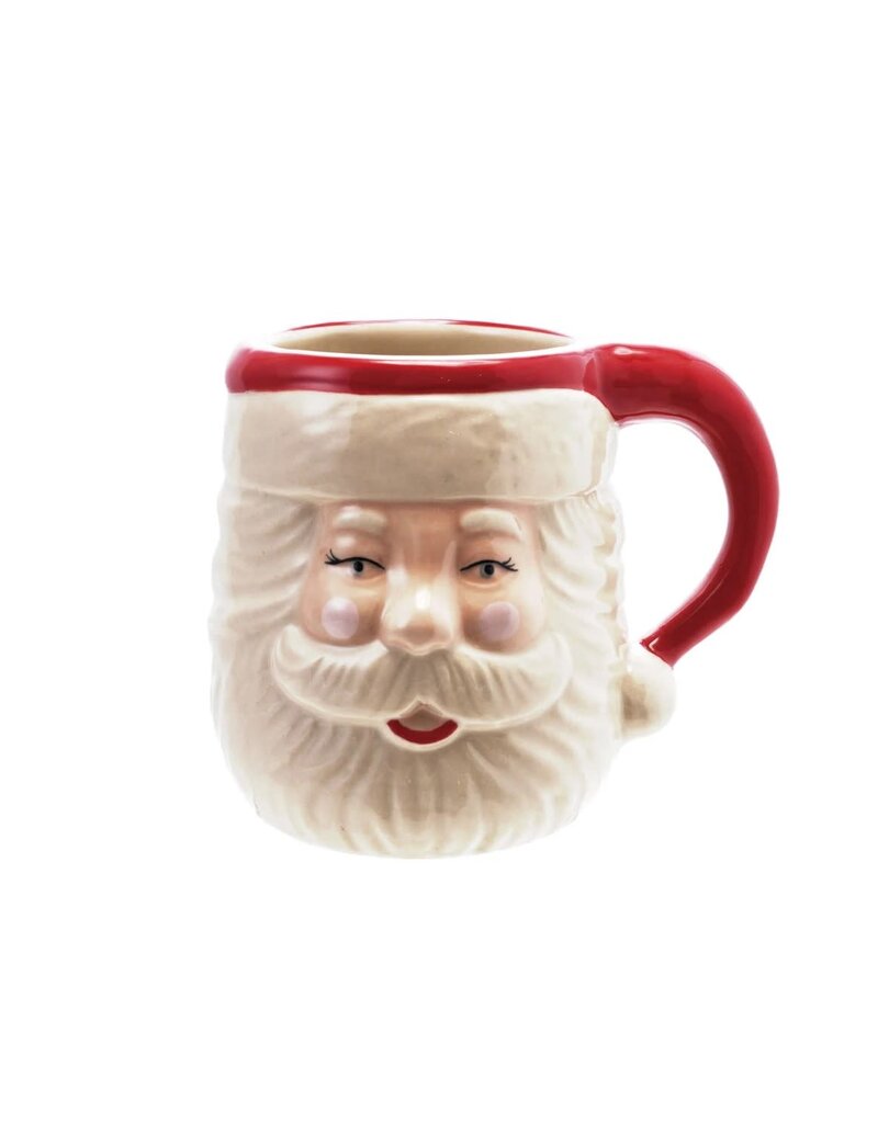 Santa Head Shaped Mug