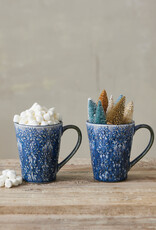 14 oz. Debossed Stoneware Mug