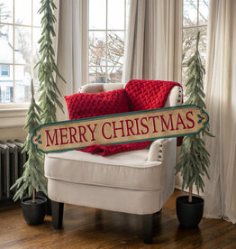 42.75" MERRY CHRISTMAS PLAQUE