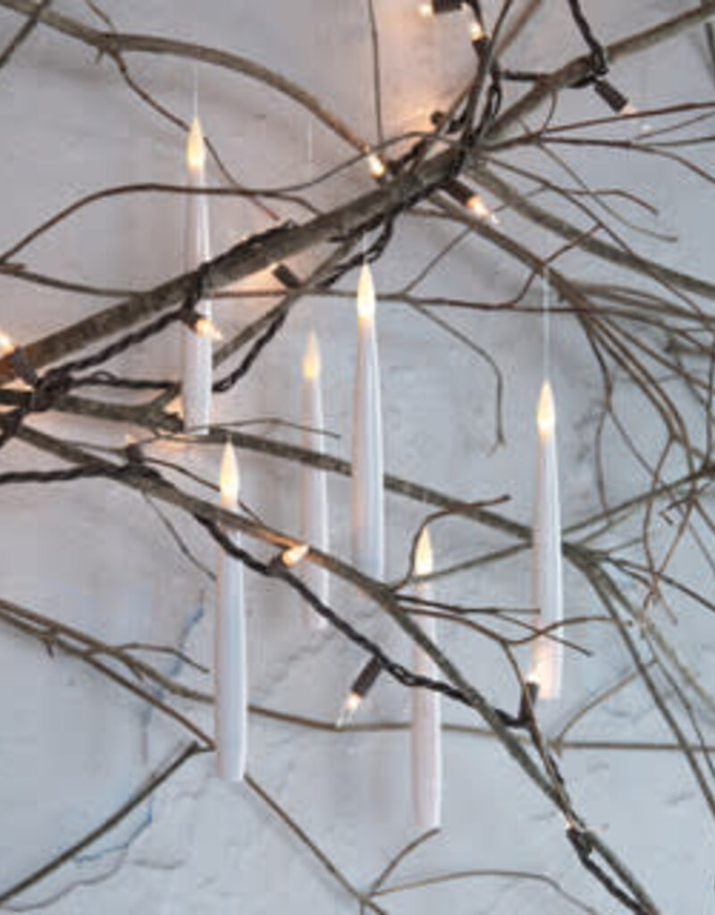 SET/ 6 HANGING LED CANDLES